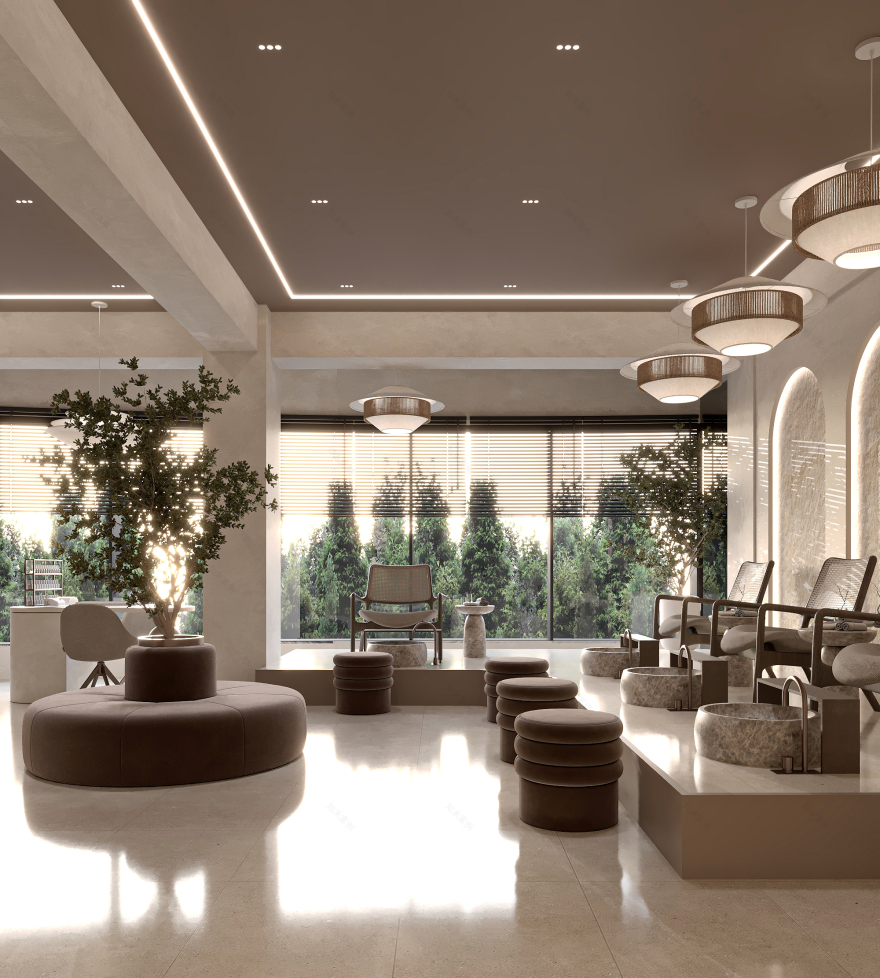 PEDICURE BEAUTY SALON美甲美足沙龙丨Norhan Osama Designs-12