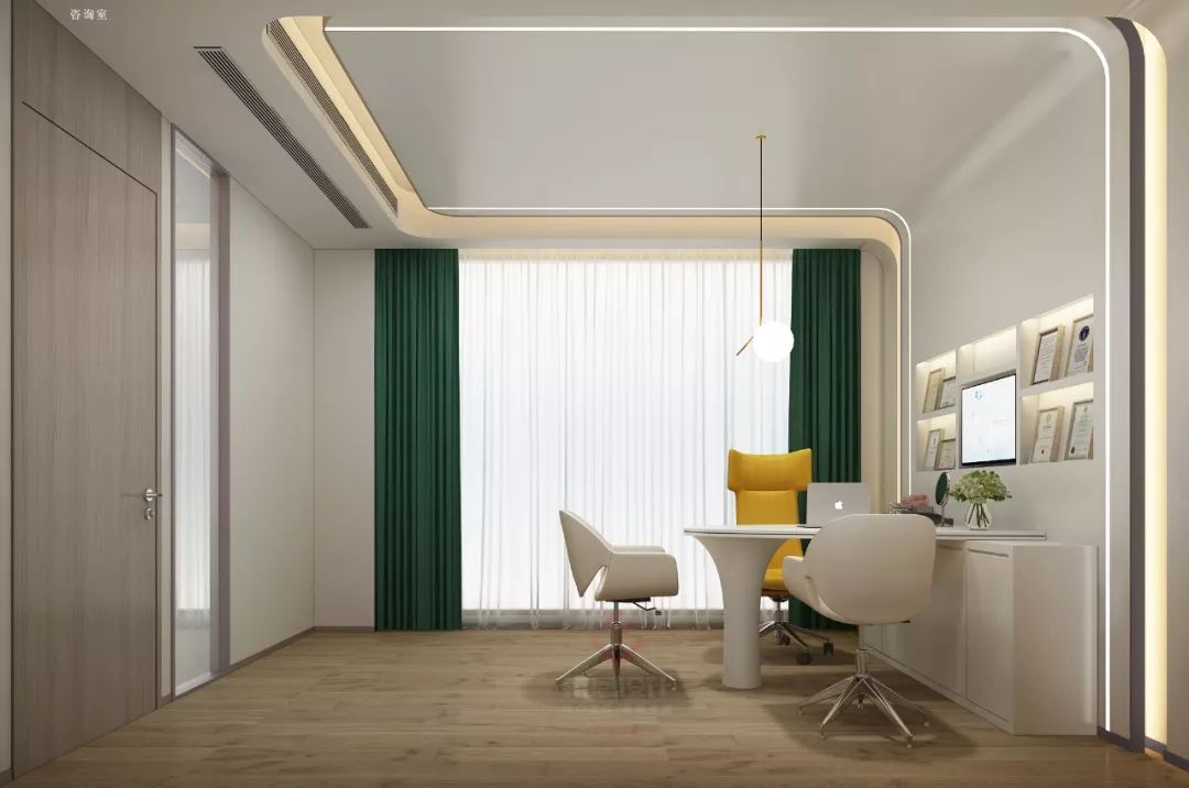 上海康贝佳口腔 | 现代简约风格的时尚温馨空间-34