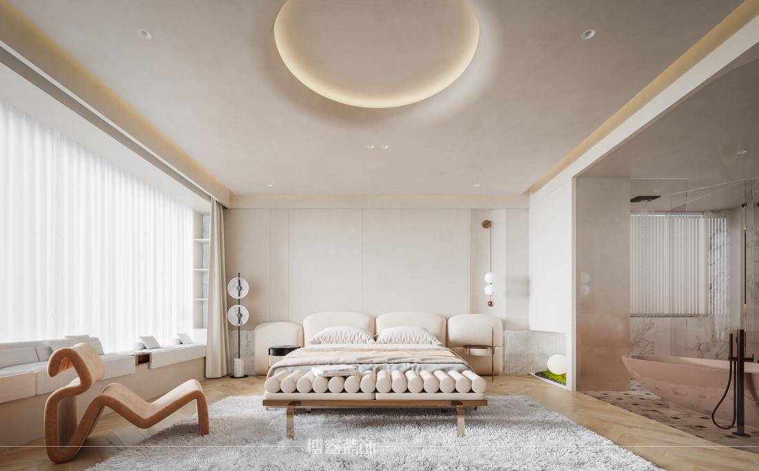 极简奶油私宅设计丨中国广州丨博睿设计-26