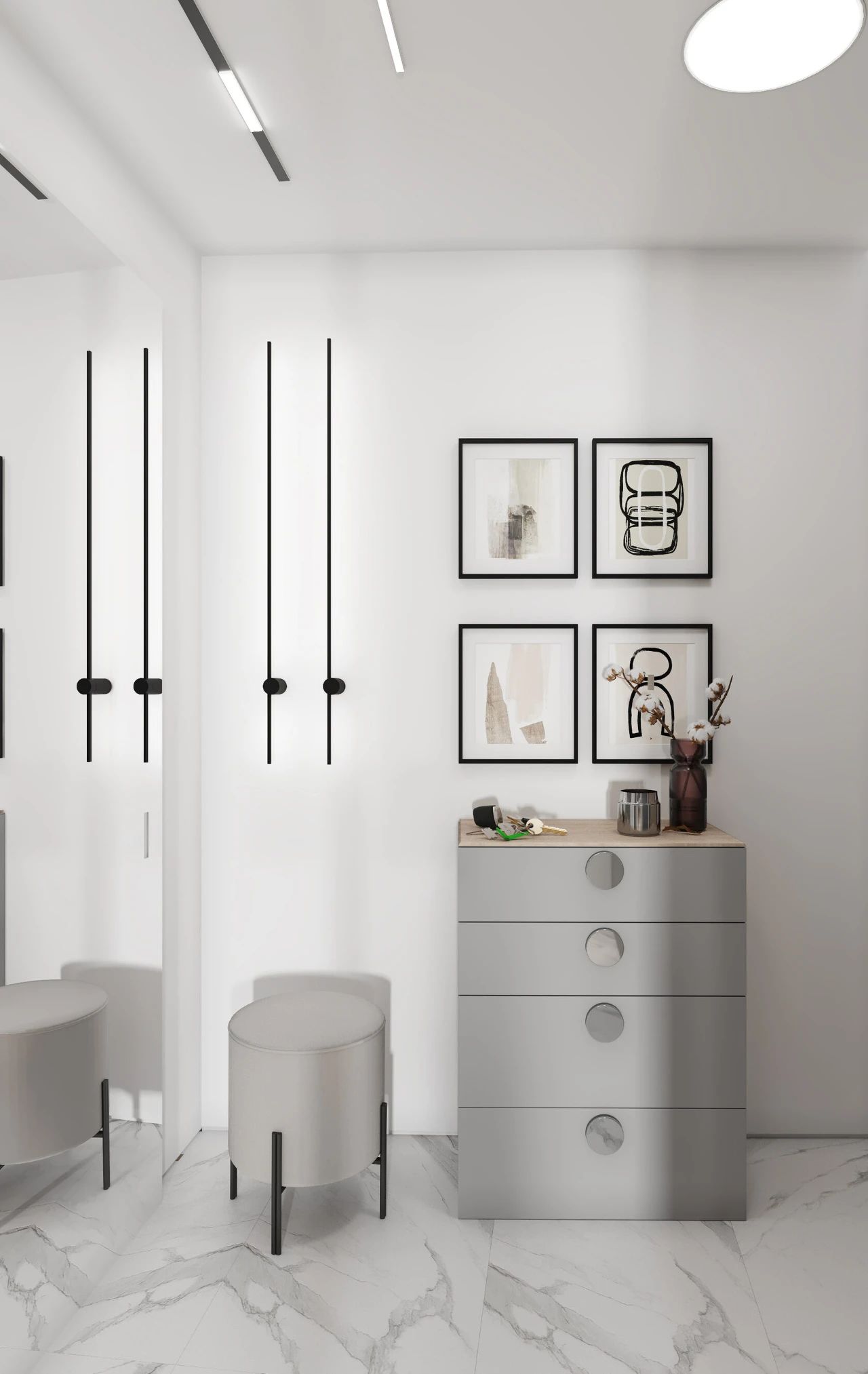 现代简约公寓设计丨MART Architects-134