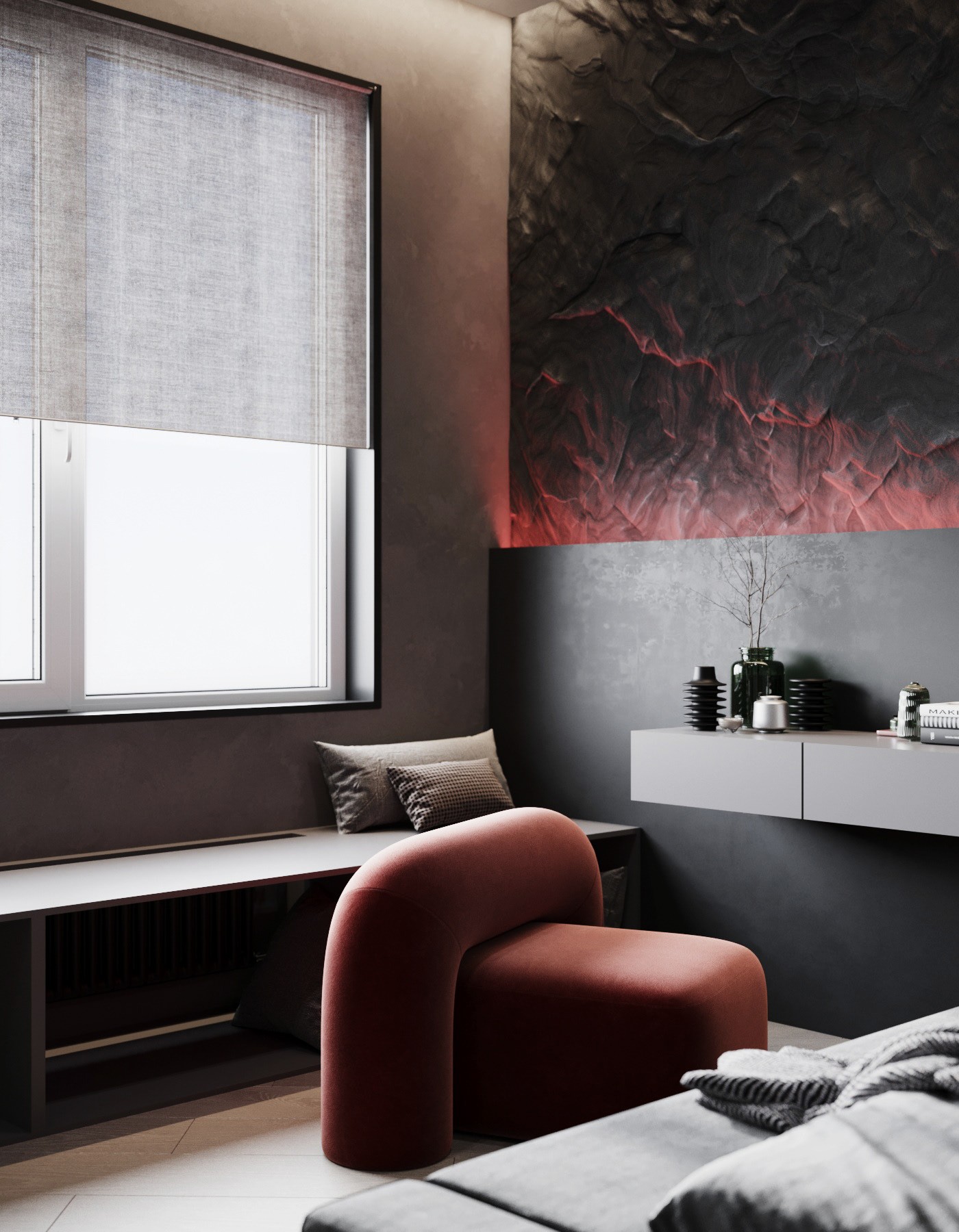 高级灰与绿色 温柔的冷色调 点亮春日-21