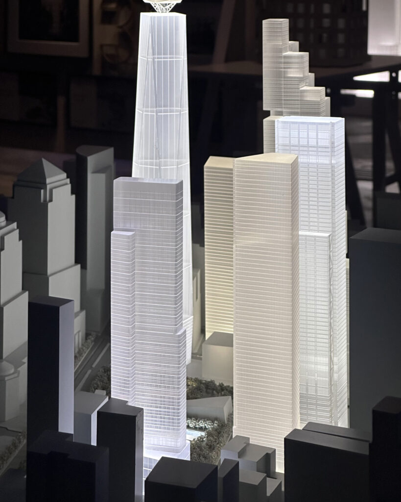 Silverstein Properties Unveils Scale Models of 2 and 5 World Trade Center Skyscrapers in Financial District, Manhattan - New York YIMBY-20