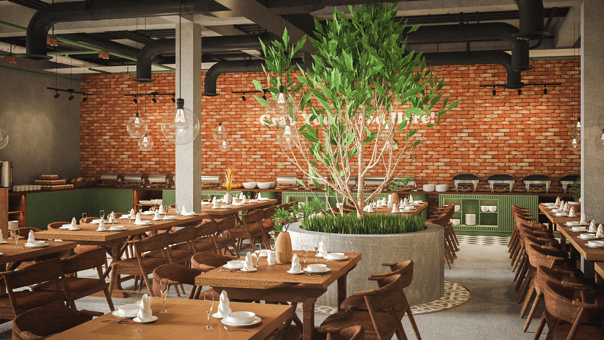 Sea Forest 餐厅丨柬埔寨蒙多基里丨The 3 Design by R&K-12