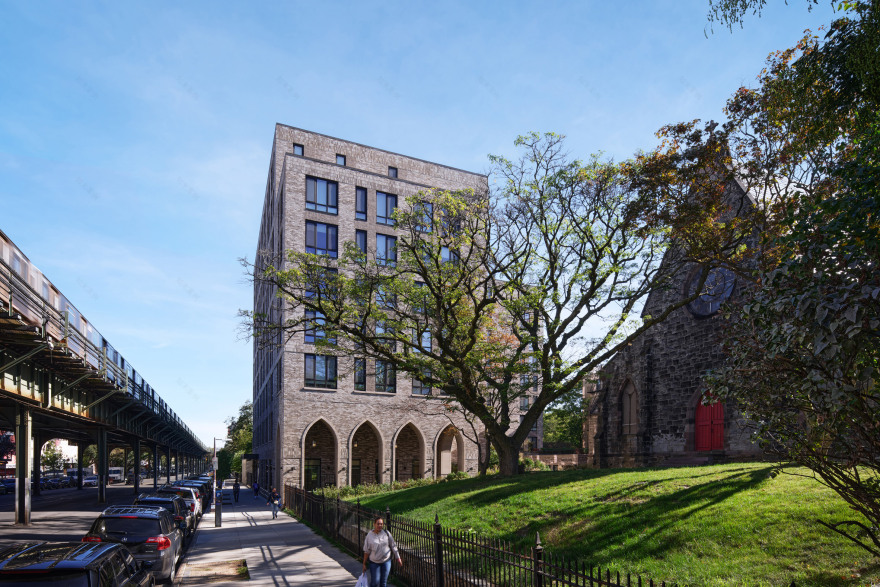 St James Terrace社会住房项目丨美国纽约丨Dattner Architects-3