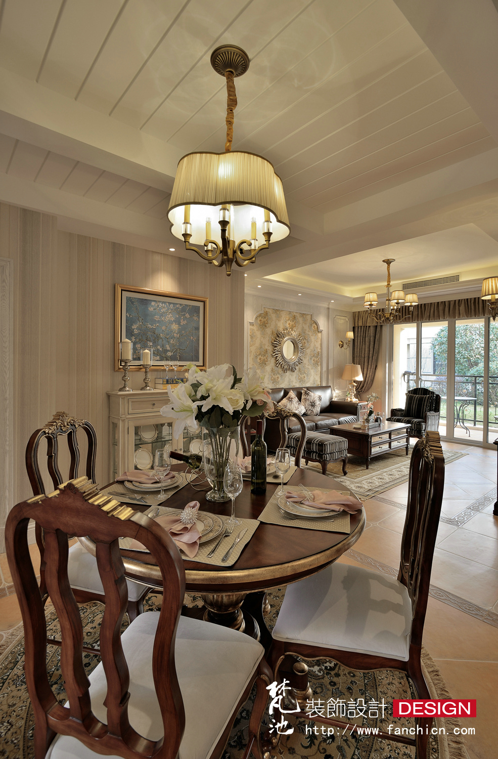 泰州景范康城 90㎡美式样板间 | 复古与活力的完美结合-13