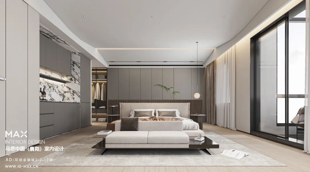 襄阳马思设计 | 200m²顶复意式极简，低调又高级-33