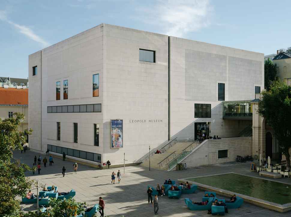 Leopold Museum Vienna（维也纳利奥波德博物馆）丨奥地利维也纳丨Architekturbüro O&O BAUKUNST-3