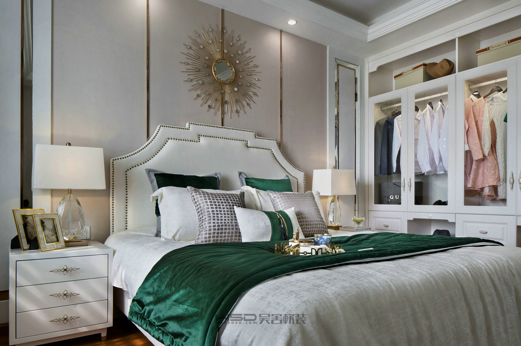 WSD · 吴舍软装  韶关永乐城 · 时尚简欧风样板房-18