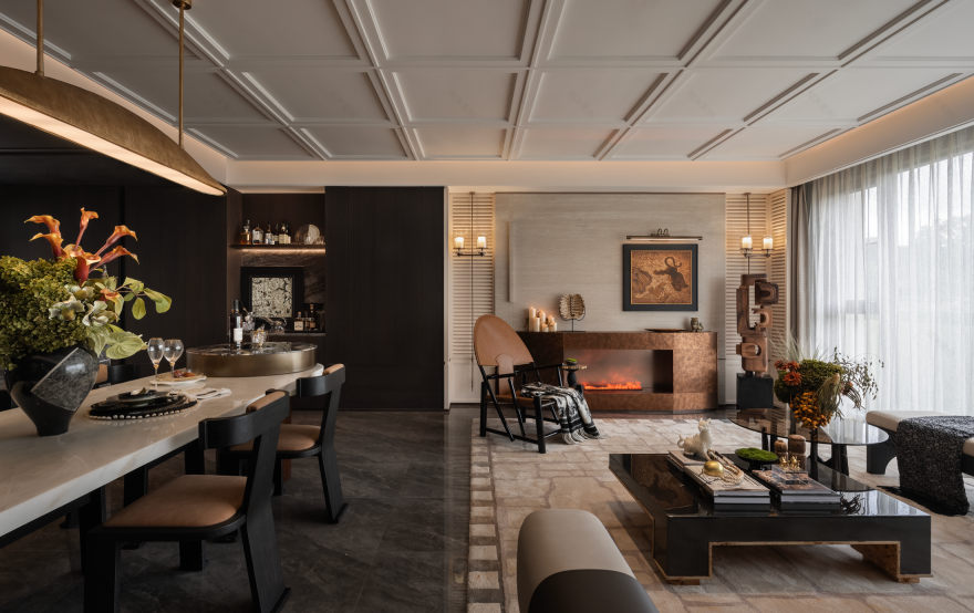 贵阳万科·未来溪地丨中国贵阳丨GNU金秋设计(软装),深圳市梵一舍室内装饰设计(硬装)-39