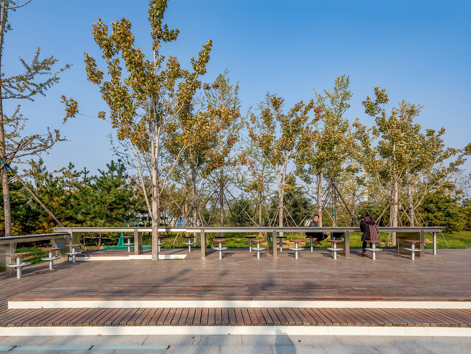 唐山市京唐大道中央绿轴景观-3