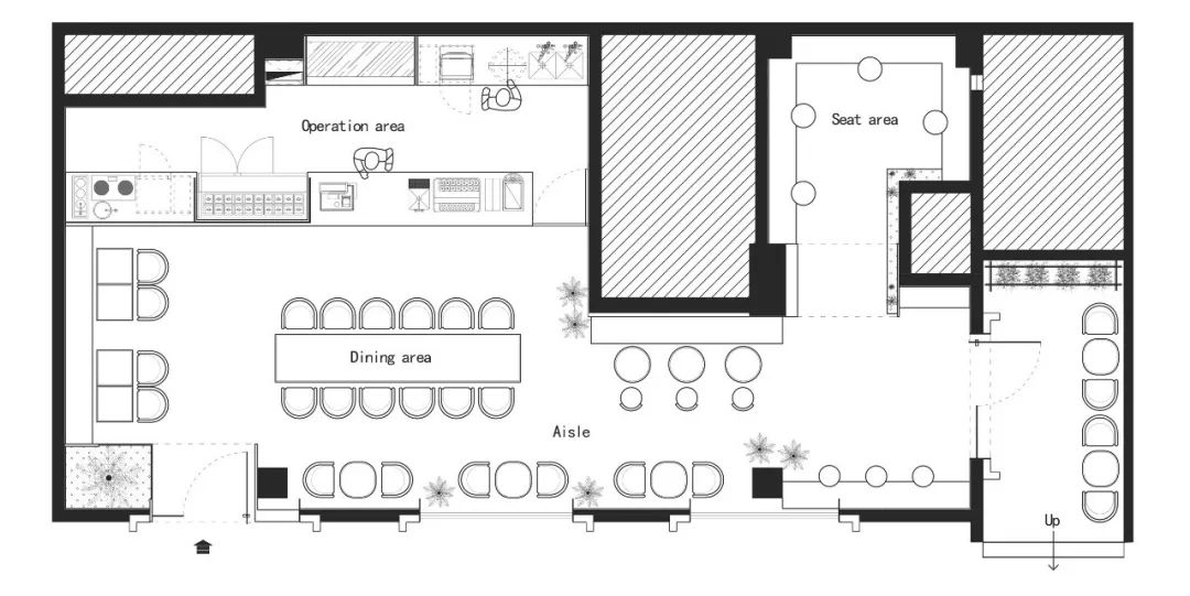 重庆粟集轻食空间 | 减法设计，粗糙变细腻-144