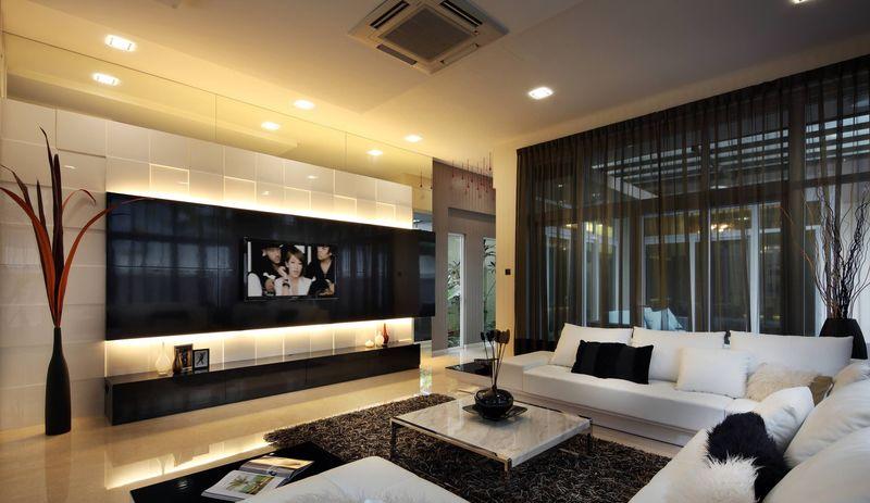 现代别墅装修的优雅神韵-4