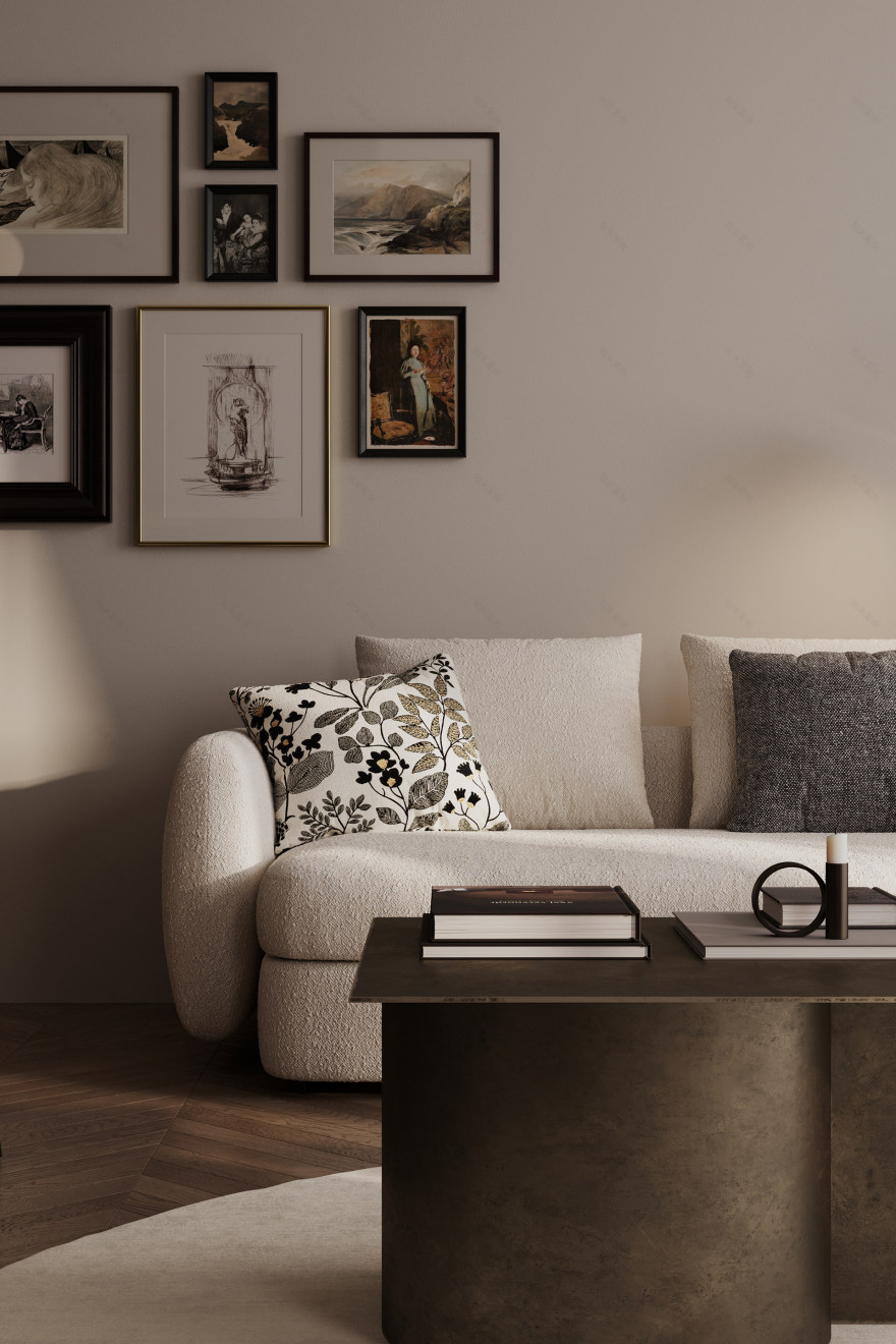 COZY AUTUMN公寓项目丨乌克兰基辅丨Anastasiia Stolbukhova-1