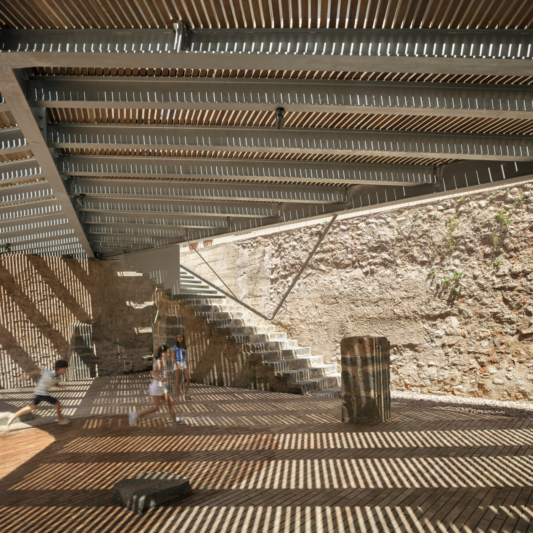 犹太教堂广场改造丨西班牙-26