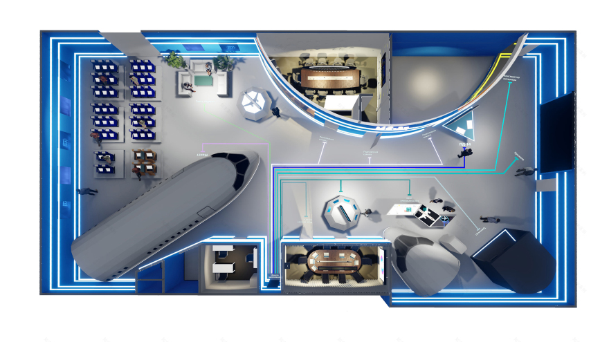 MS21 演示厅室内设计项目-8
