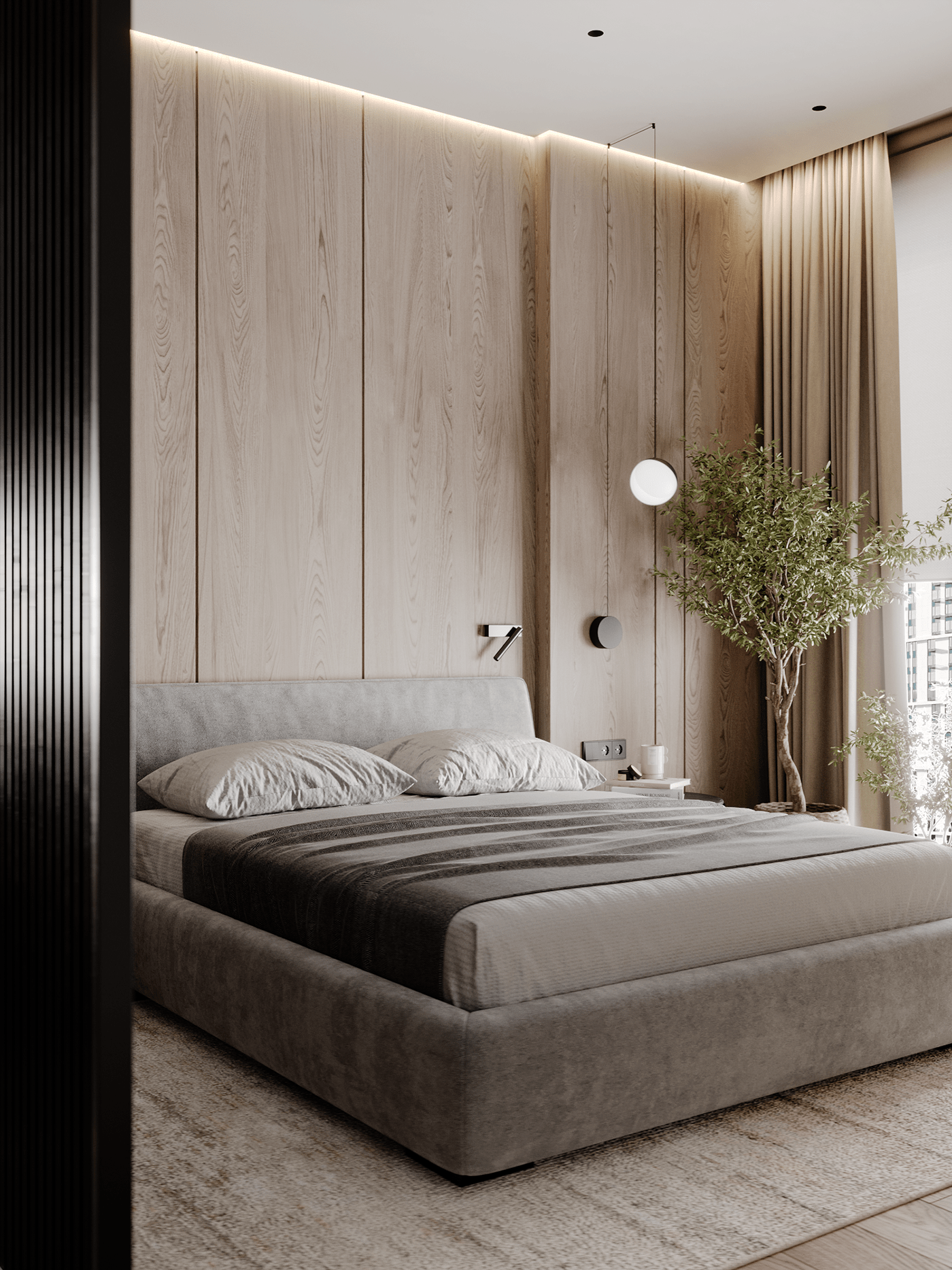 90平 开放式户型设计-21