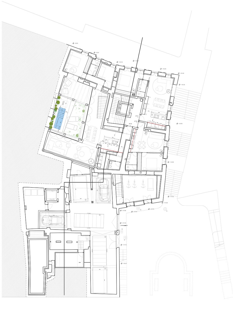 历史与现代的完美融合 | OHLAB 翻新西班牙帕尔马老城区住宅楼-57