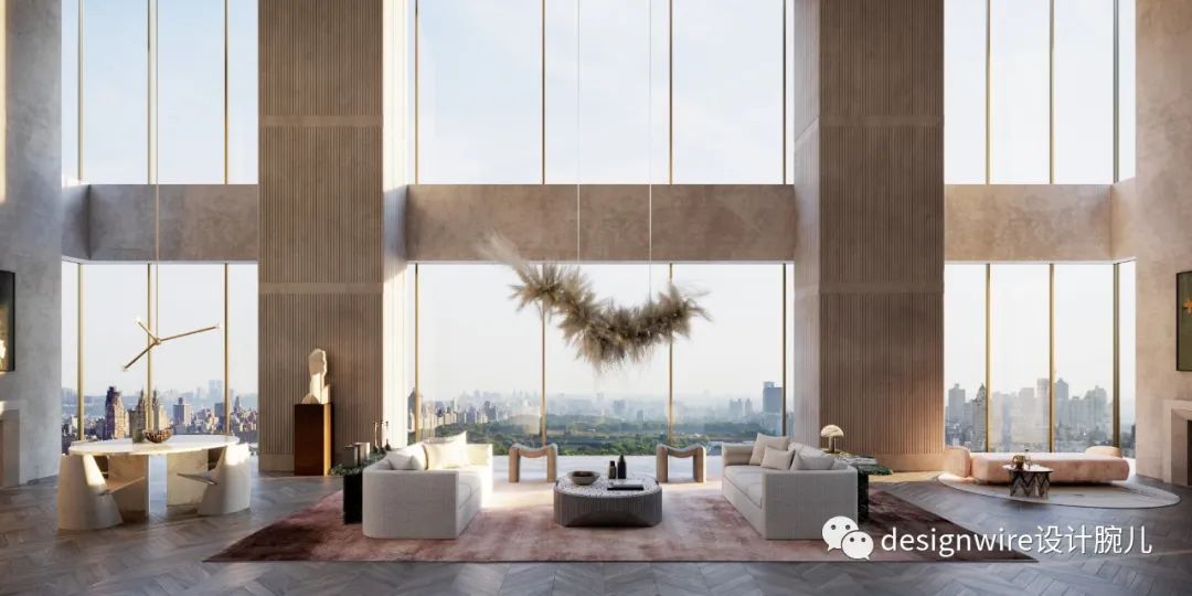 纽约施坦威大厦顶层豪宅,艺术与景观的完美融合-54