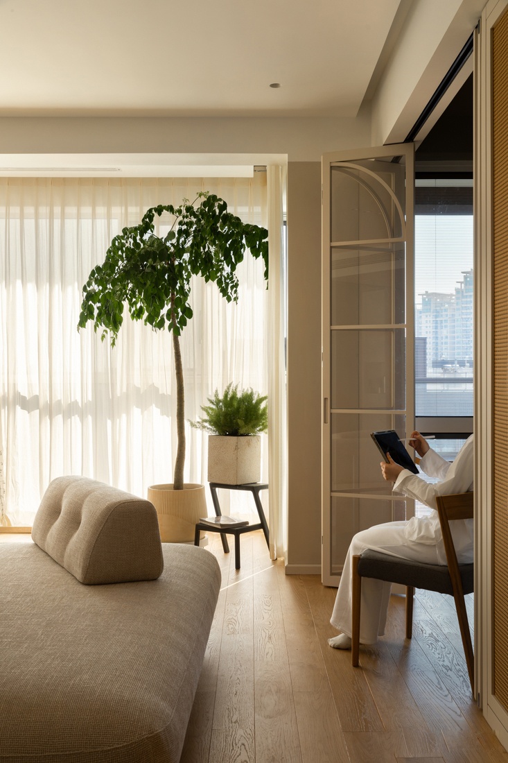 187㎡ 碧云尊邸大平层,自然柔和之美 · 示觉设计-17