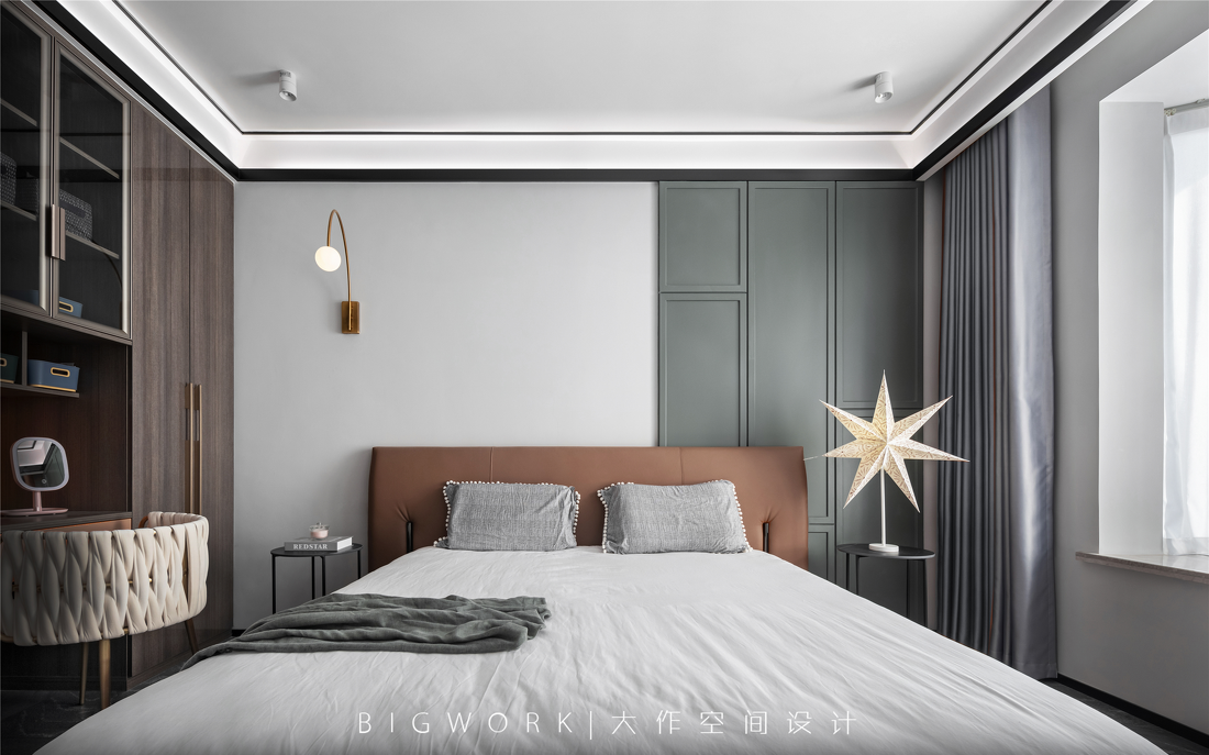 温馨舒适婚房设计丨中国许昌丨大作空间设计-36