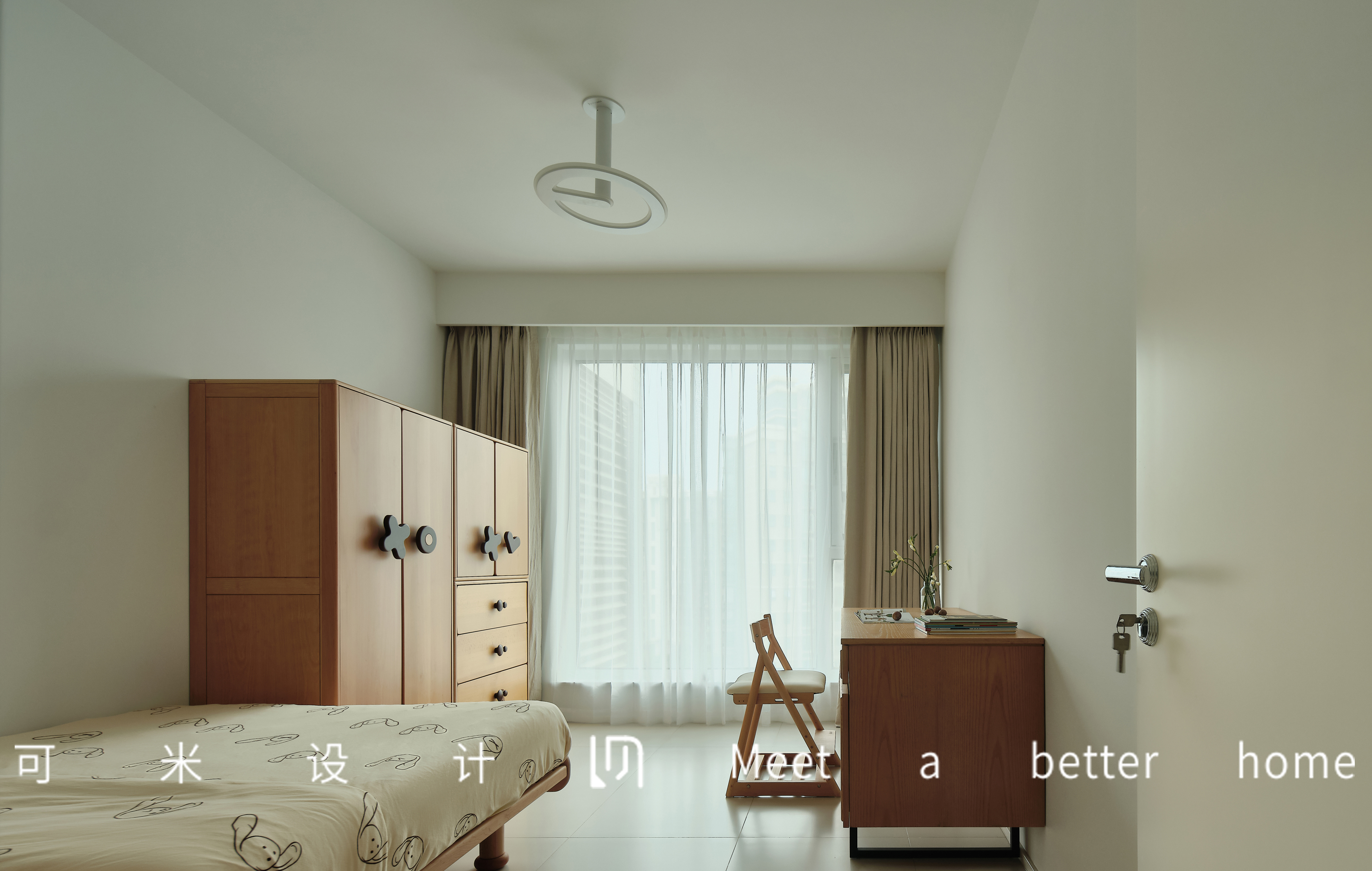 奶油风轻复古美家-52