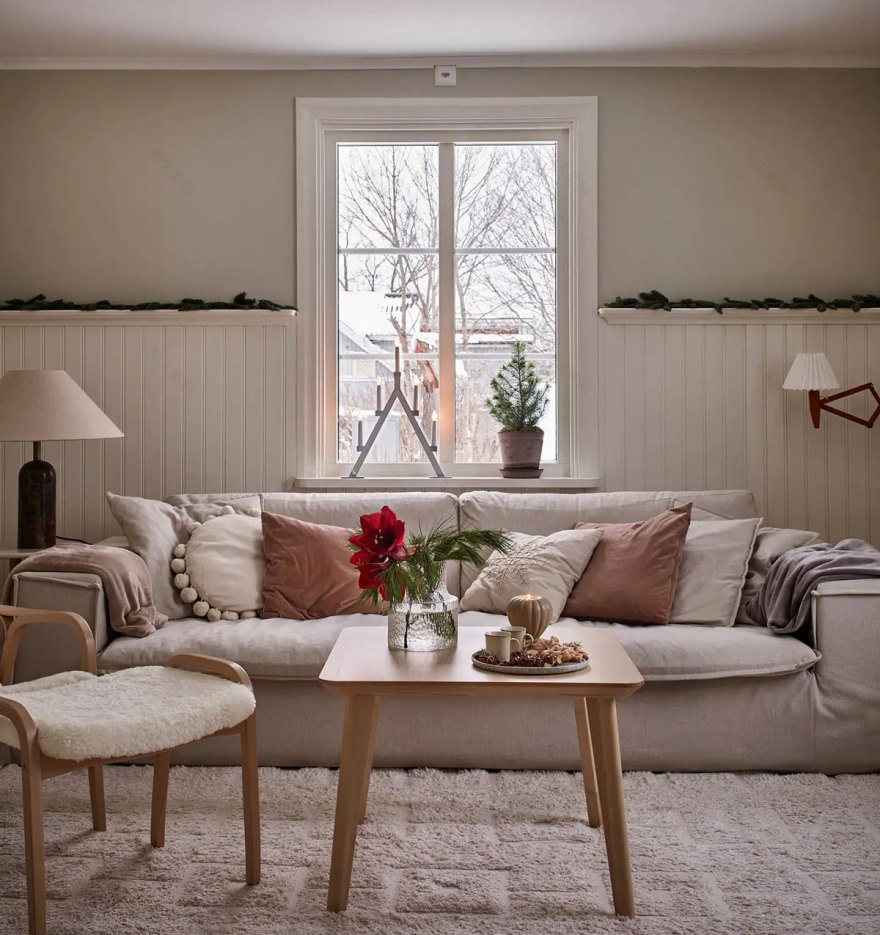 瑞典乡村的温馨冬季之家-1