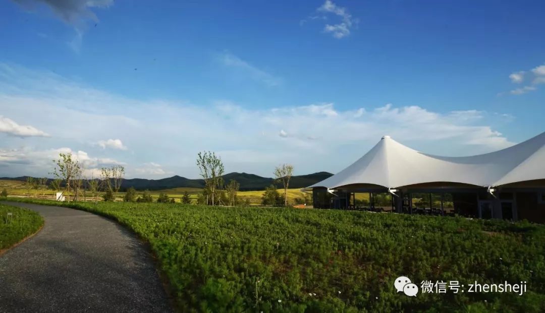 莫兰迪色草原深处的“奥伦达部落五色天路小镇”餐厅-28