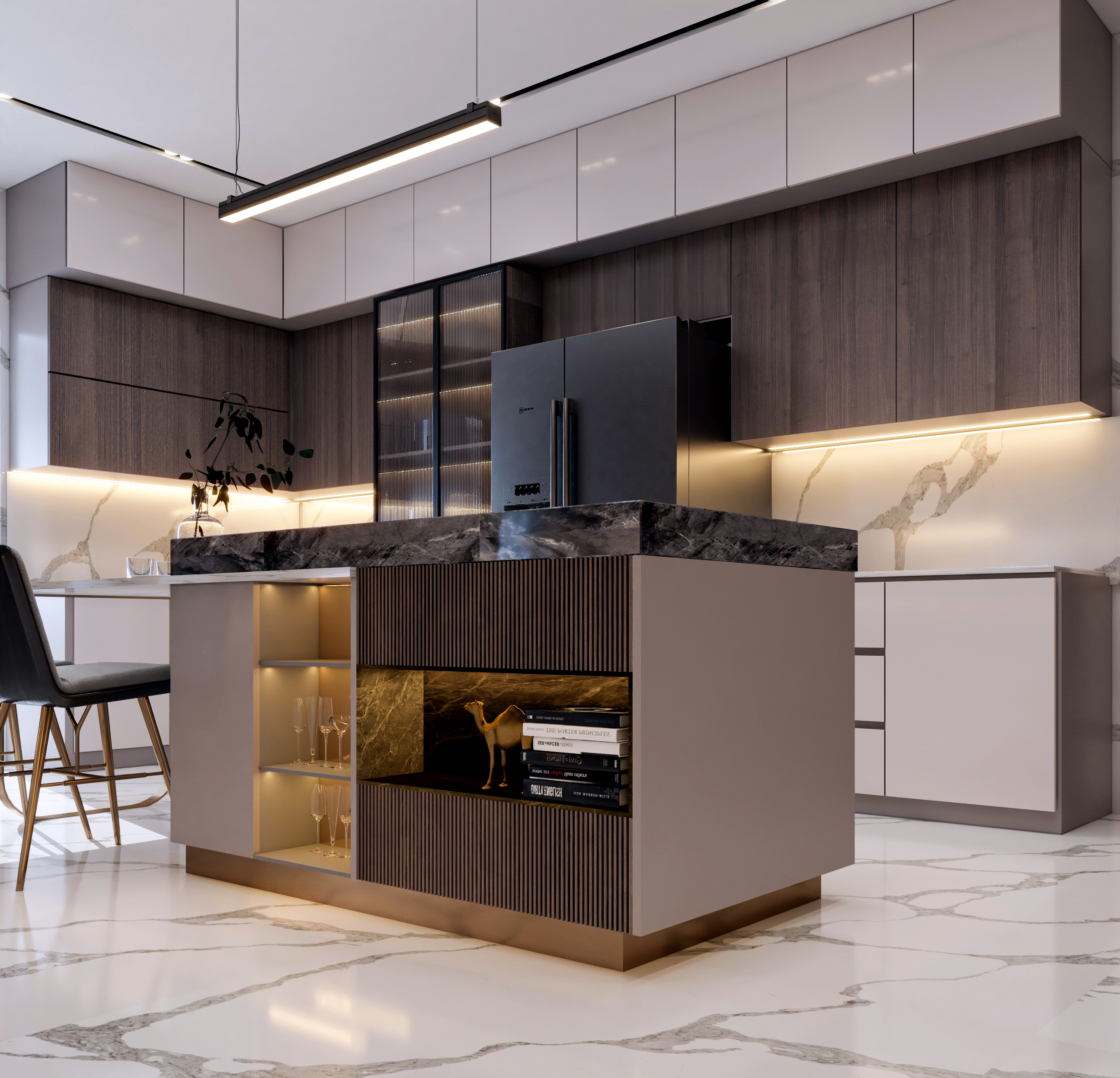 Kitchen and pantry-2