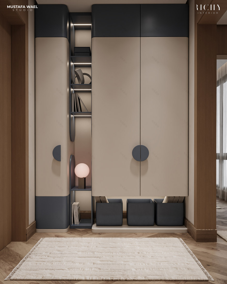 男孩卧室·室内设计丨阿联酋丨Mustafa Wael Studio-30