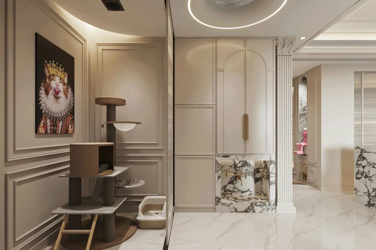 魔方空间丨上海256m²宝格丽公寓丨中国上海丨魔方空间设计-20