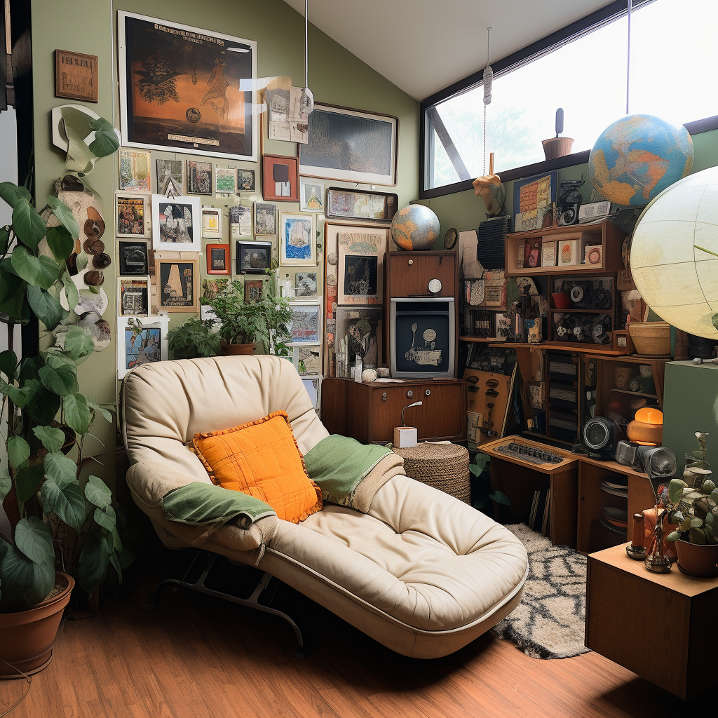 懒人椅子绿色-14