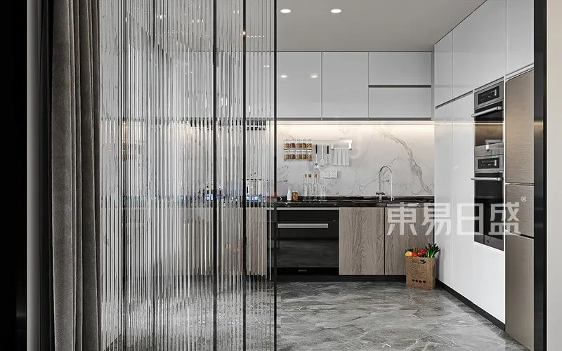 220㎡现代私宅设计，与光同辰，流动、交互的生活空间-58