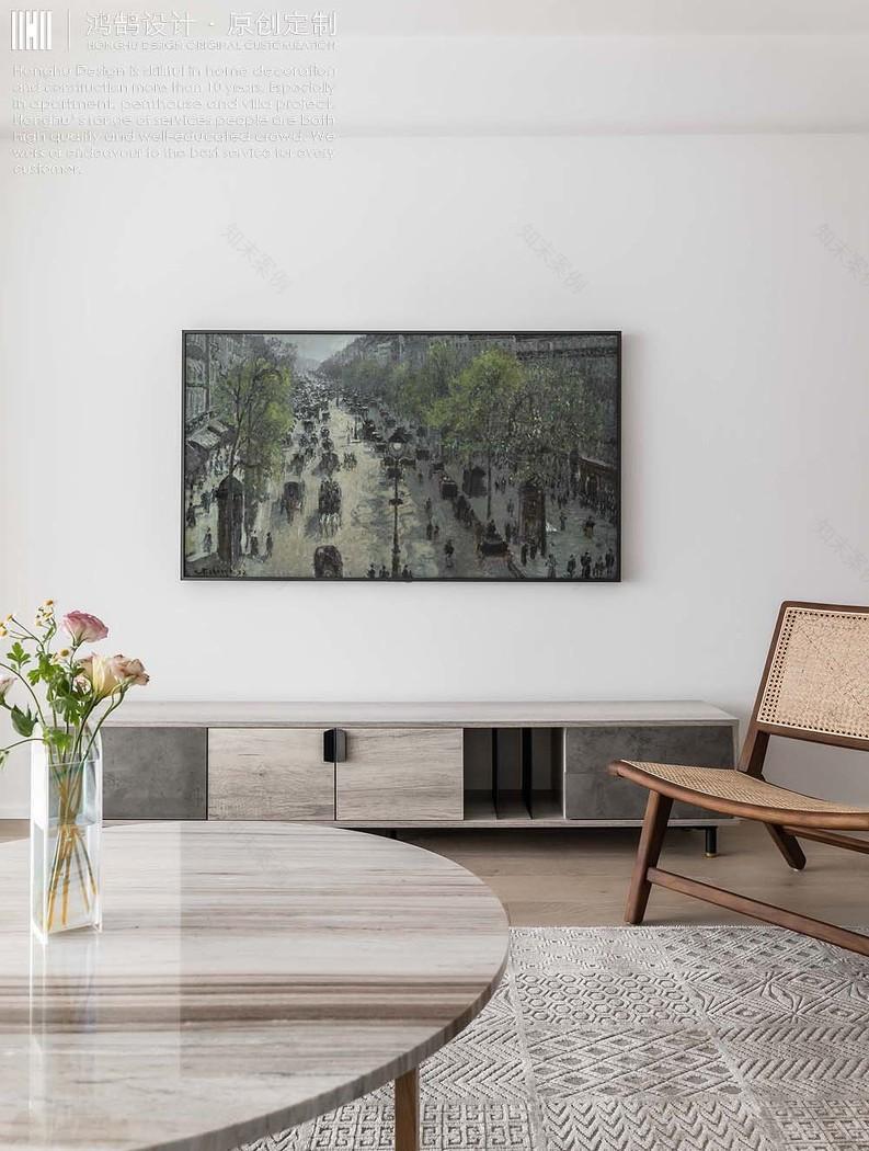 温馨家居平层设计-10