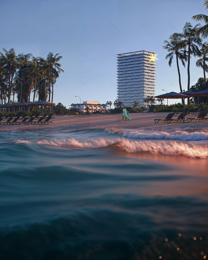 迈阿密海滩混合用途建筑丨美国-19