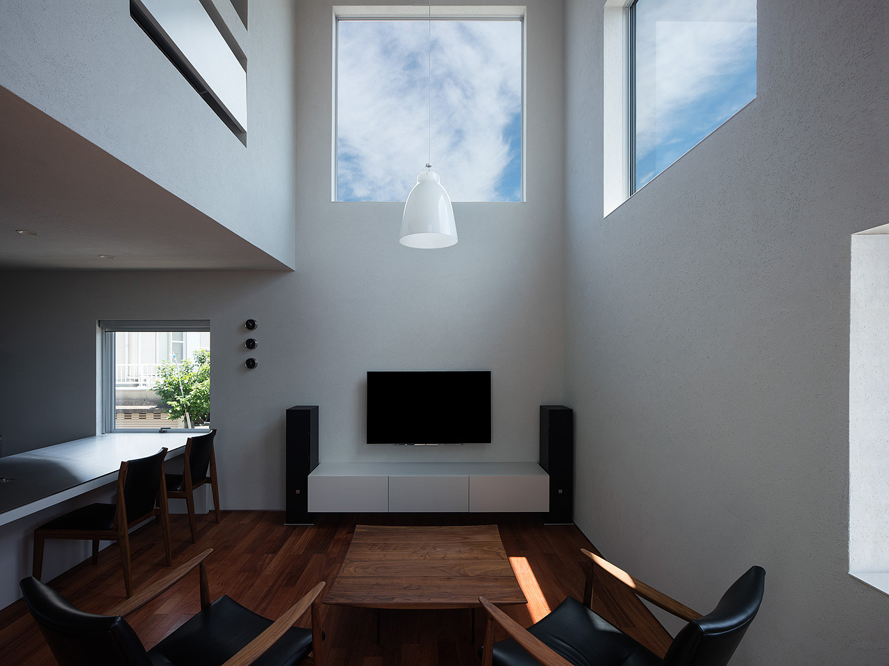 福冈连续层住宅 | 内外融合，方窗创造独特几何-9