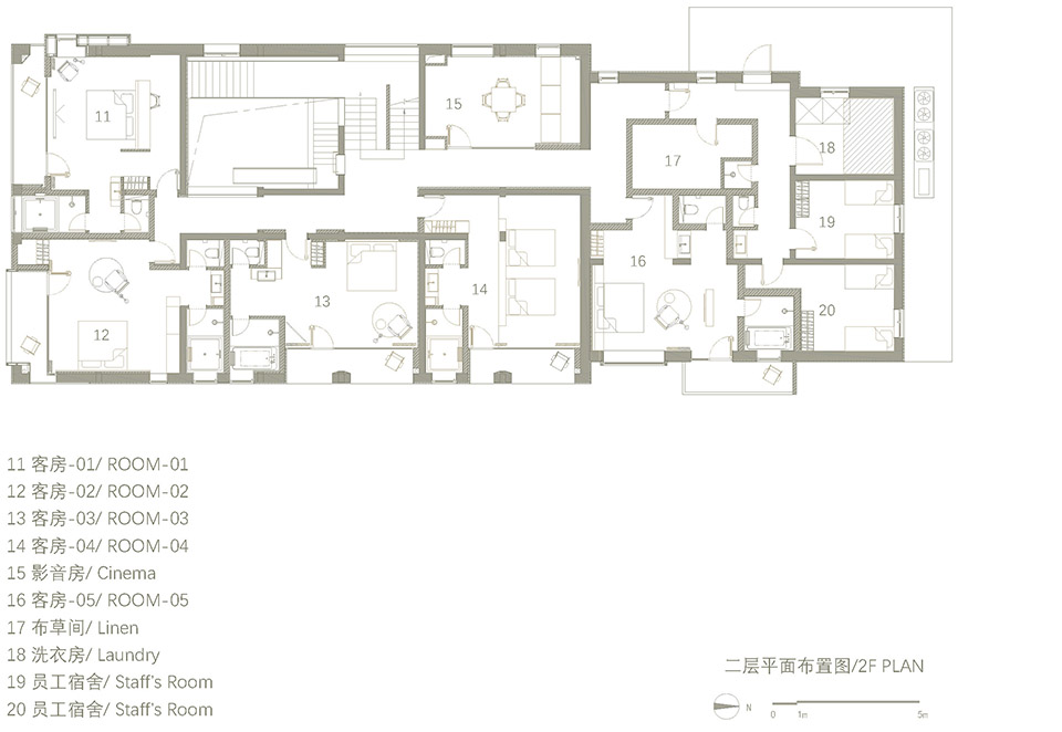走神旅社 · 亲子友好,光影交织的山谷之家丨中国北京丨未来以北工作室-97