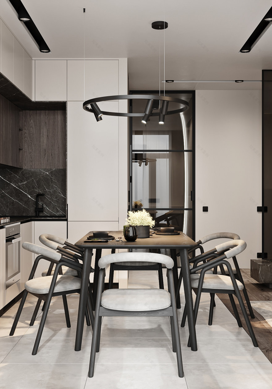 卢茨克的开放式公寓丨乌克兰丨PikulDesign-14