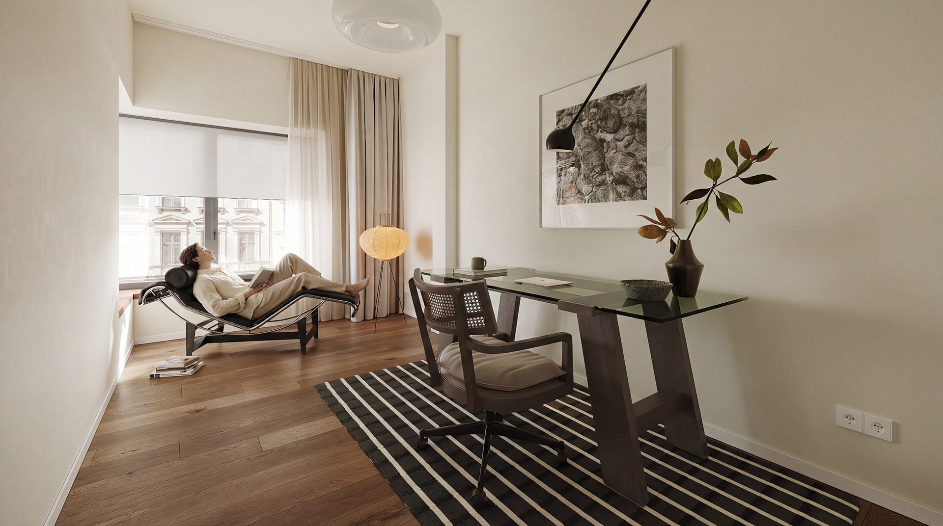 柏林公寓软极简风设计丨德国柏林丨Mosolova Valeria-19