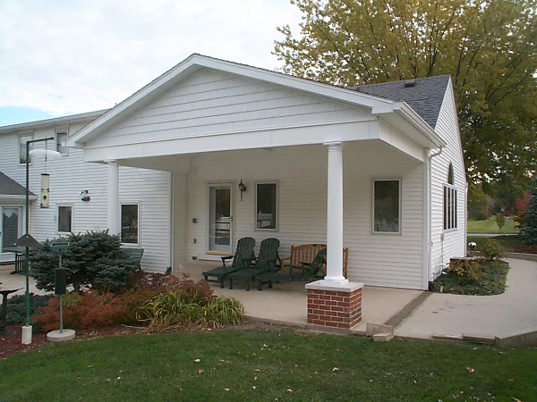 Fort Wayne开放有顶门廊建造项目丨美国韦恩堡-0