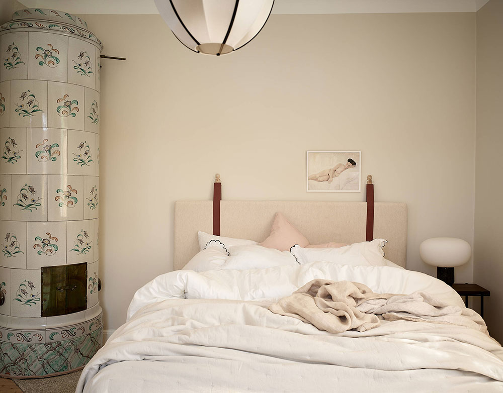 瑞典 60 平米温馨公寓，丰富纺织品打造舒适氛围-16