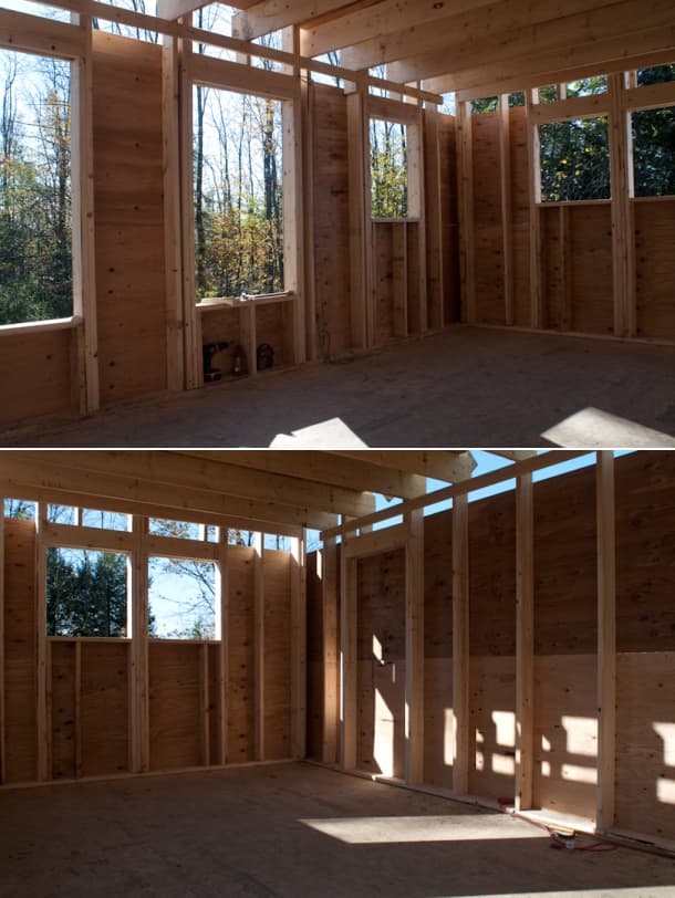 小型木屋建造丨美国佛蒙特-24