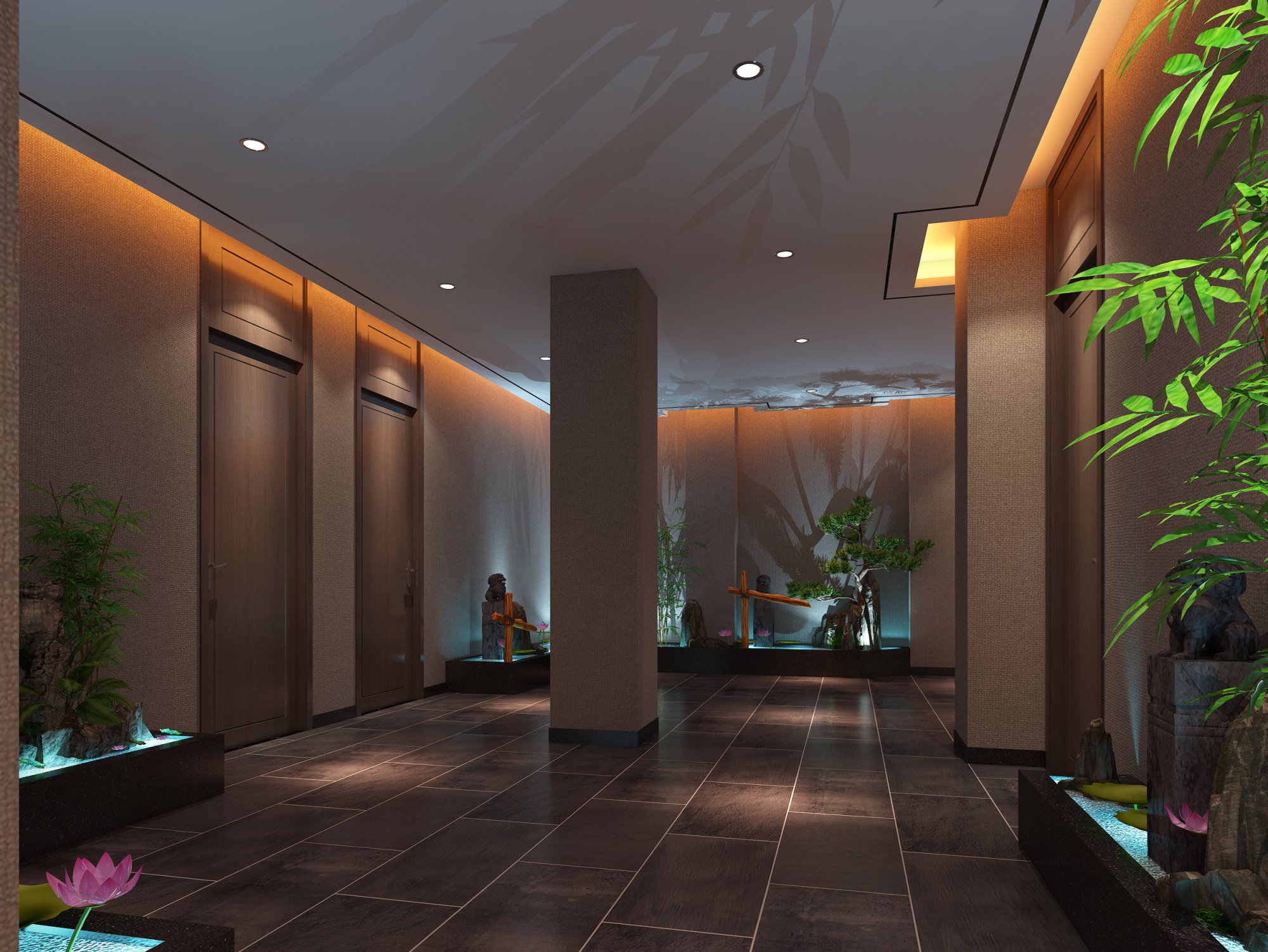 新中式足浴馆古风设计丨暂无-5