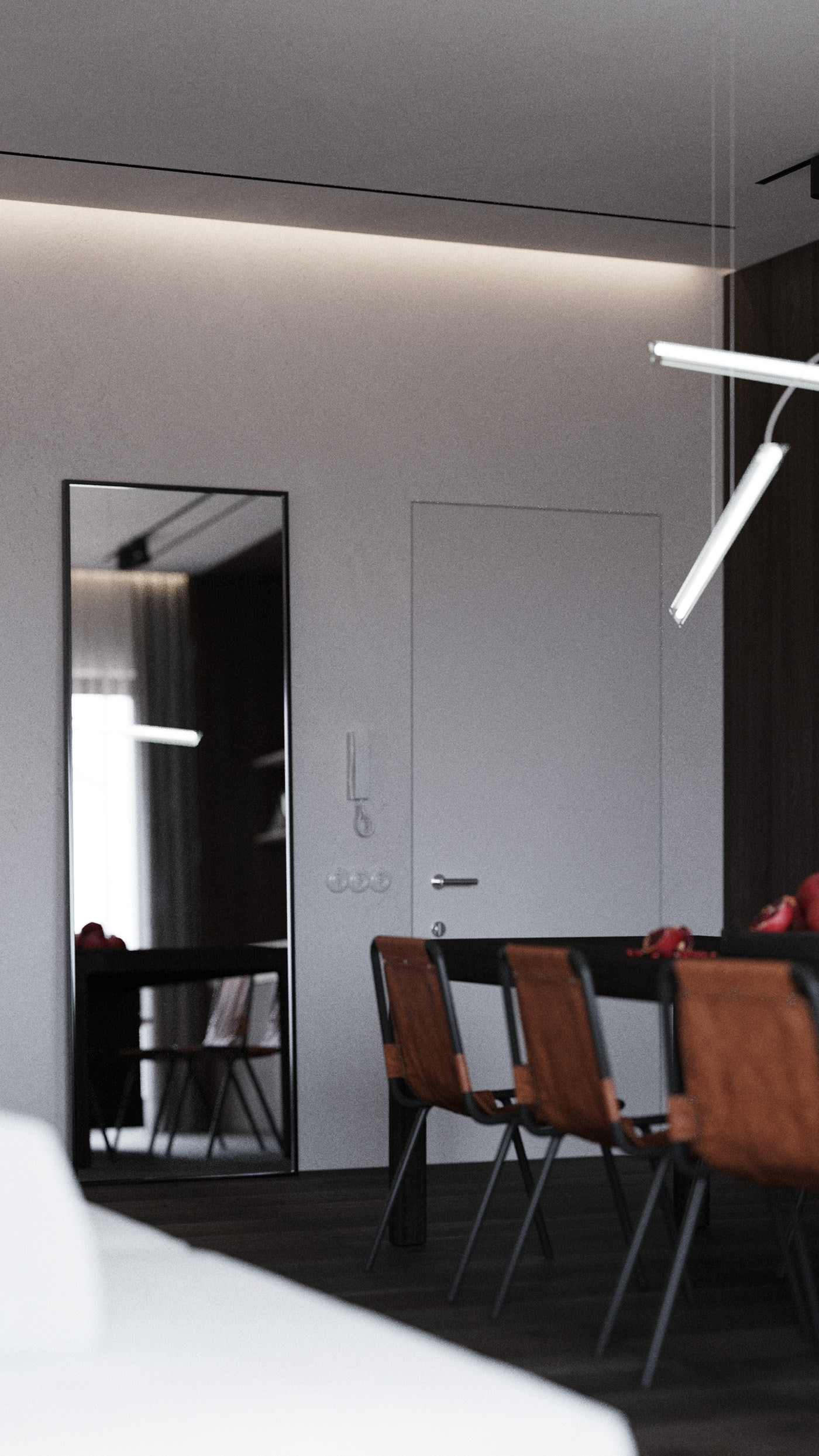 高级灰色系公寓设计 超有范的设计-8