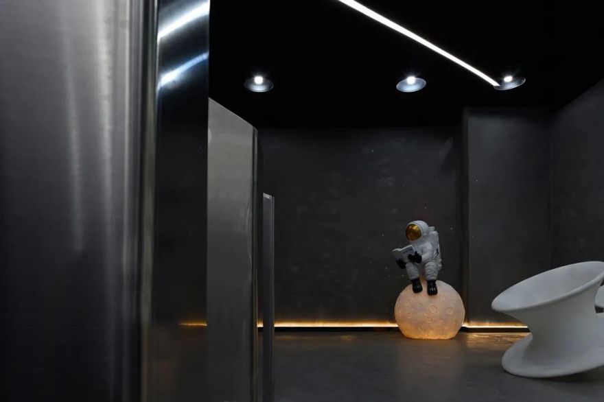 科幻星际健身空间 · 海格力斯健身休闲生活会所丨中国济南丨DHYP 东荷逸品空间设计-39