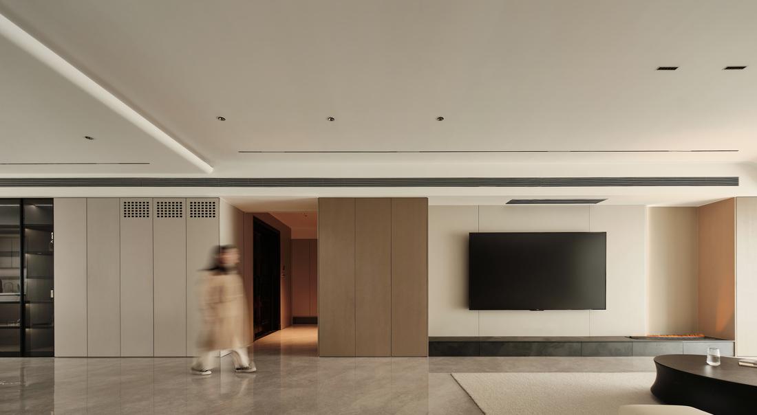 简约纯粹大平层空间设计-21