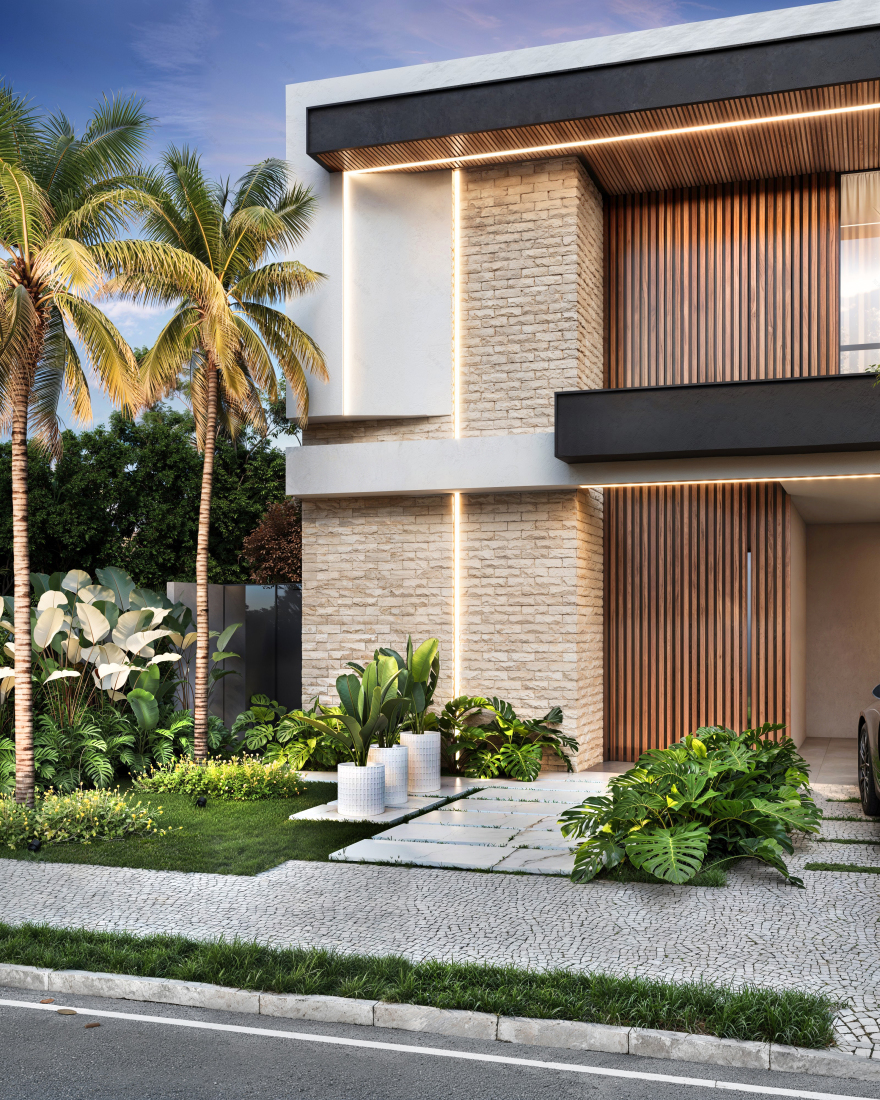 游泳池房子 I 黄昏但entardecer可能拼写有误,我不确定准确意思丨Augusto 建筑事务所-11