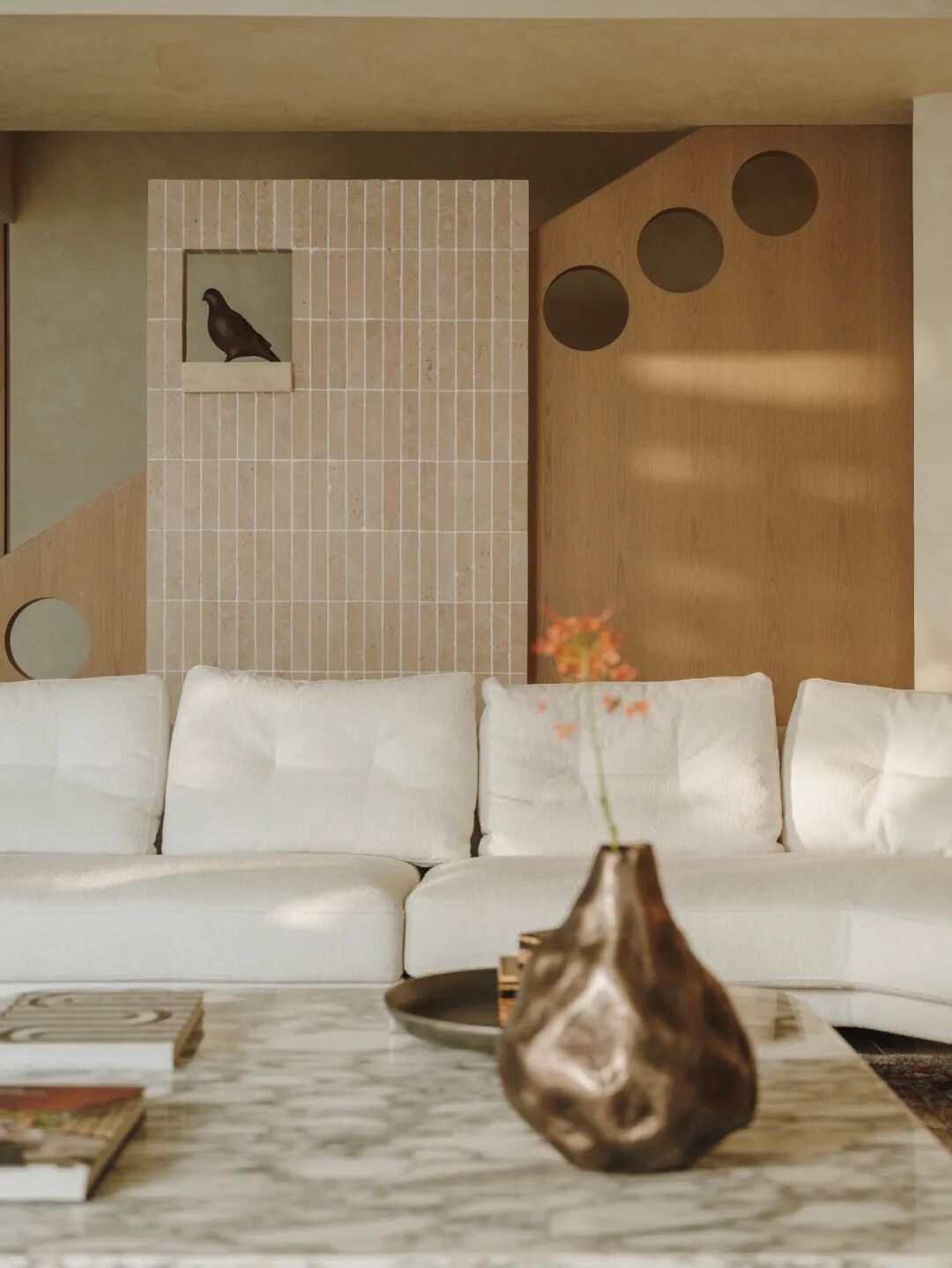 阿联酋迪拜650㎡滨海别墅丨楼房花朵设计-46