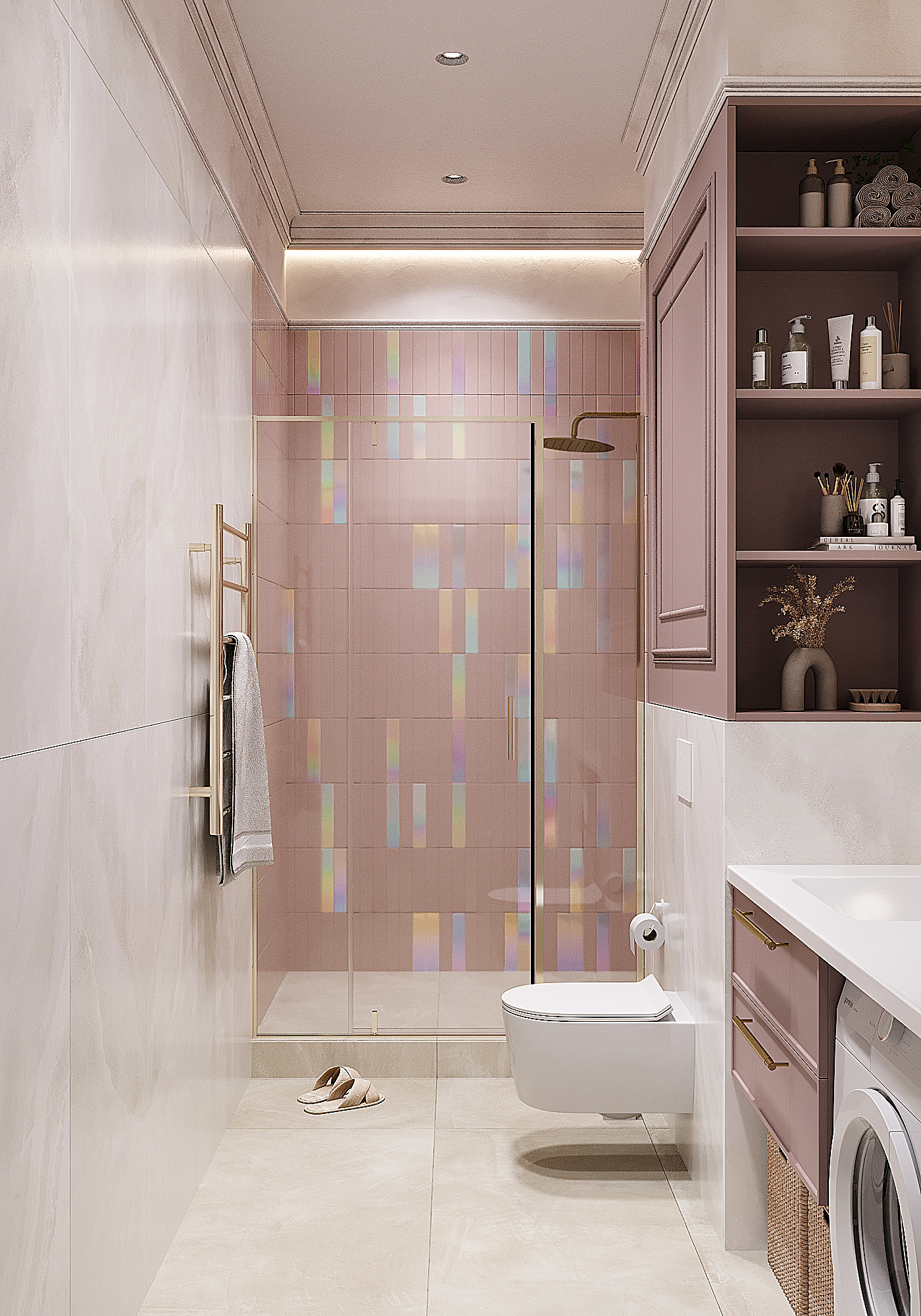 GENTLE LUXURY室内设计丨俄罗斯秋明丨Morion（设计师Valeriia Voronchikhina）-29