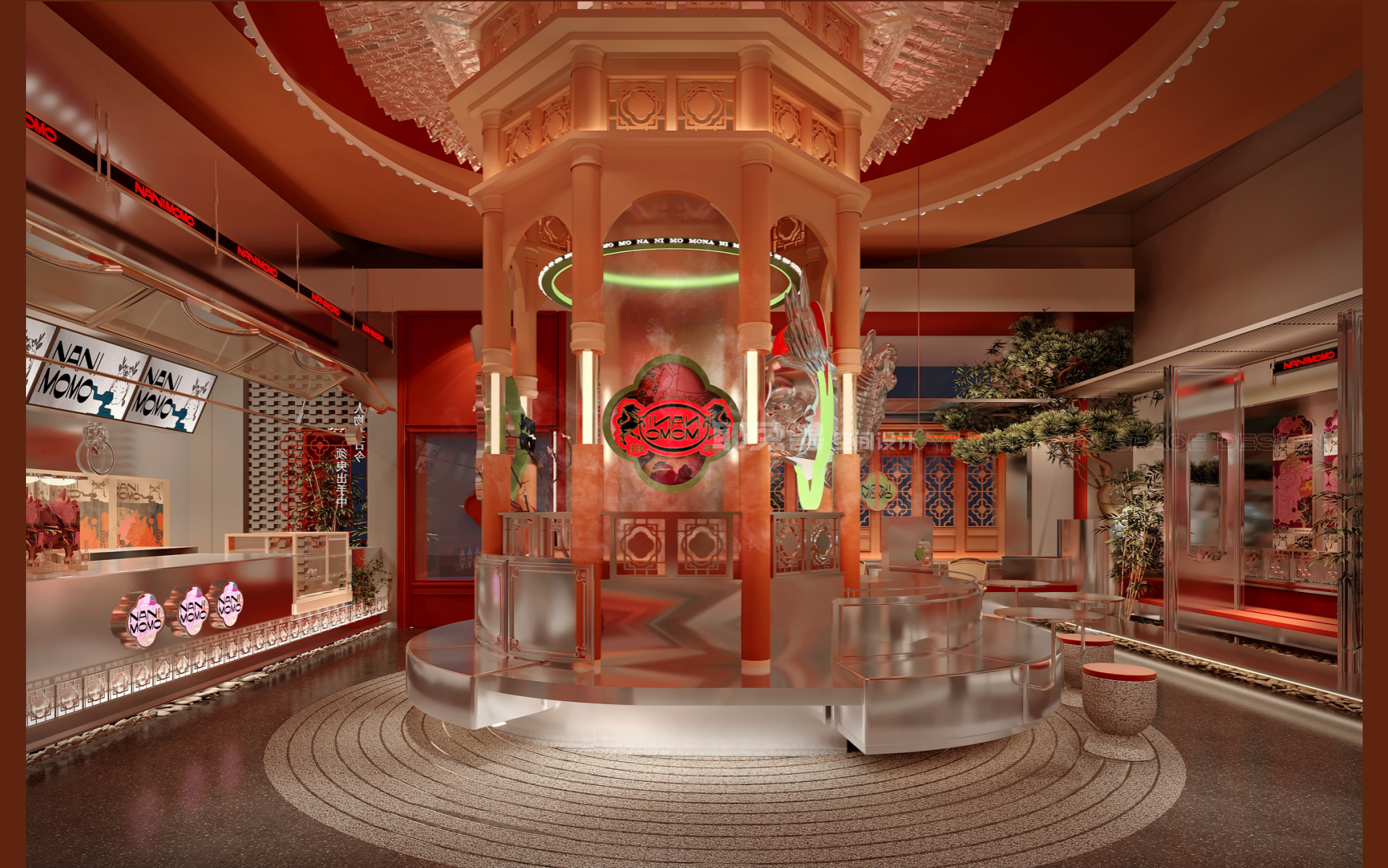 江南园林咖啡馆 · Nanimomo 品牌新演绎-8