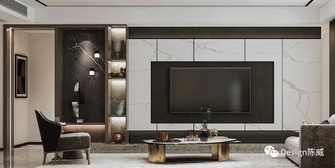 陈威设计『三江·匯』 | 轻奢新中式，优雅与质感的完美结合-19